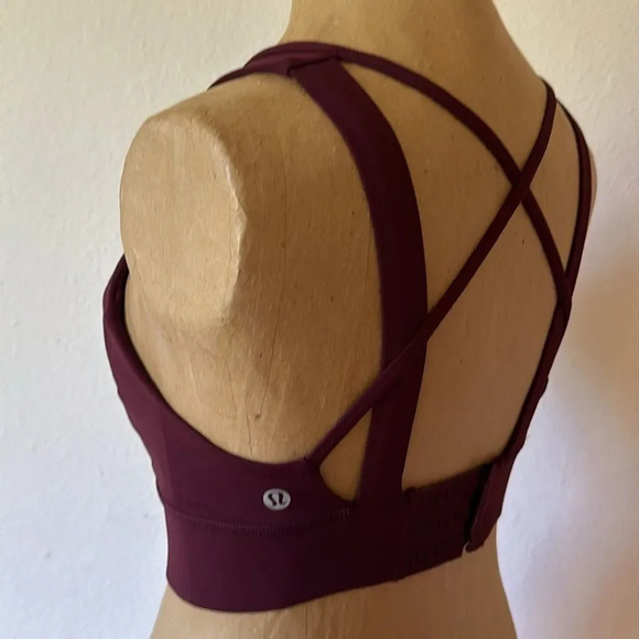 Lululemon sz 4 Breathe it In Bra *Medium Support, C/D Cup, great condition - Picture 7 of 12